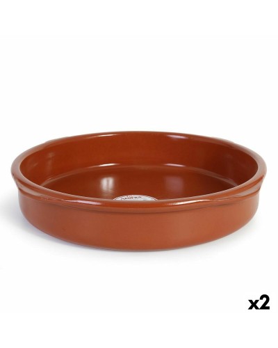 Marmite en argile cuite Azofra de 43 cm | Idéale pour cuisiner des ragoûts et des rôtis
