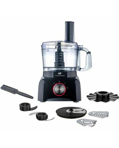 Continental Edison CERM600B Robot da Cucina Multifunzione - Impasta, Frulla, Tritura
