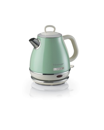 Ariete 2868/04 Bollitore Elettrico Verde, 1L, 1630W - Design Vintage

