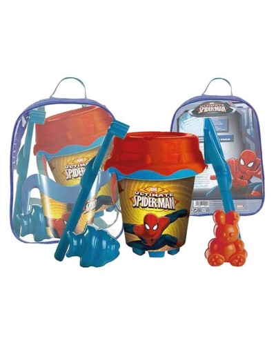 Spiderman Set Jouets de Plage 7 Pièces Multicolore - Jeux de Plage Enfants
