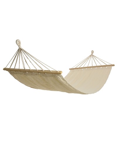 Hamac Extérieur Articles de Cuisine Hawaï Blanc 200x100cm - Tissu & Bouleau
