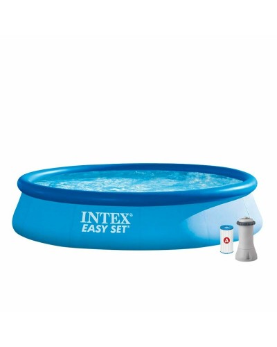Piscine Gonflable Intex Easy Set 396x84 cm - 7290L - Montage Facile
