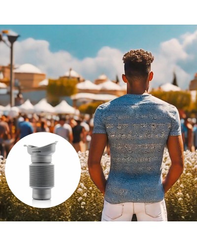 InnovaGoods Easpee Orinal Portátil Plegable - Viaje & Niños
