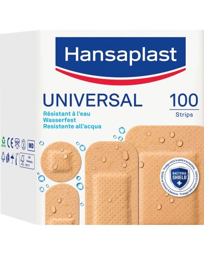 Hansaplast Universal: Cerotti 100pz, Protezione e Cura Ferite
