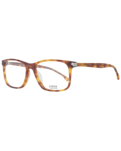 Lozza VL4137 : Lunettes de Vue Homme - Monture Rectangulaire Écaille Marron
