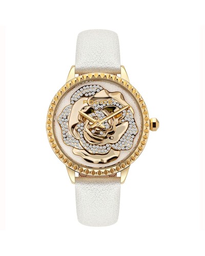 Police Reloj de Mujer PL16073BSG-01 Acero Dorado Ø36mm - Estilo y Precisión
