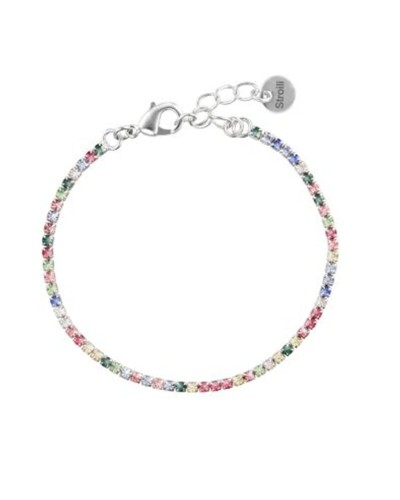 Stroili Pulsera Mujer Cadena Cristales - Elegante Joya de Moda
