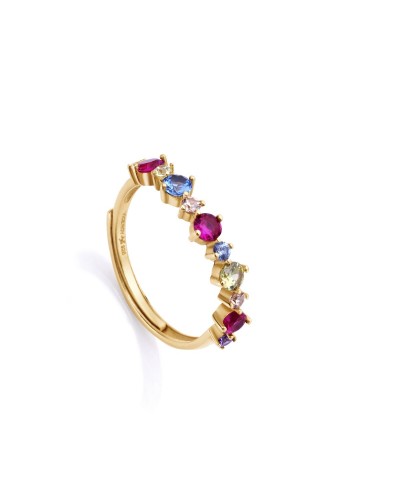 Viceroy Anillo Mujer Plata 925 Chapado Oro Rosa Talla 13
