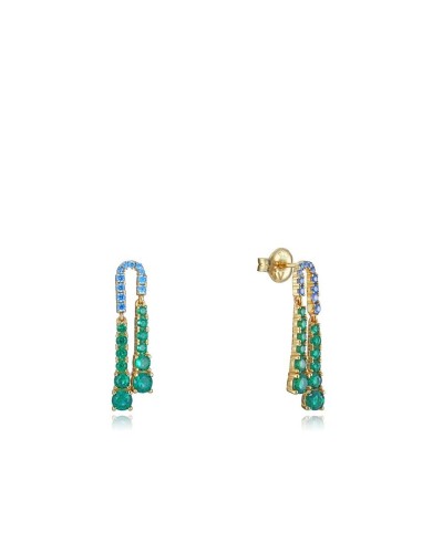 Viceroy Pendientes de Mujer Plata 925, Colgantes Elegantes, Modelo 13170E100-30
