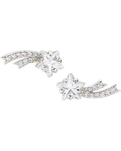 Amen Boucles d'Oreilles Femme ESTBBZ3 : Pendantes Argent, Zircones - Élégantes et Lumineuses
