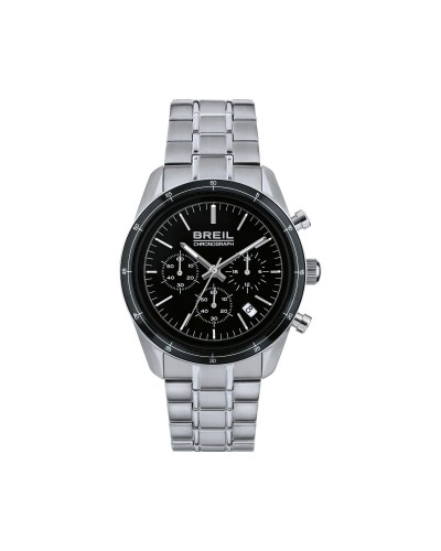 Breil TW1897 Herrenuhr Schwarz Silber - Elegantes und Modernes Design
