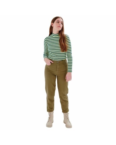24COLOURS Pantalon Femme Vert - Décontracté Élégant - Coupe Confortable
