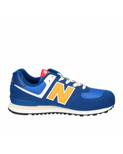 New Balance 574: Scarpe Tennis Casual Bambino - Azzurro Night Sky
