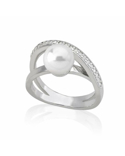 Majorica Anillo Mujer 16045.01.2.9 Plata 925 Diseño Elegante
