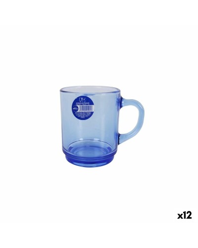 Tasses Duralex Versailles Bleu Marine 260ml (12 pièces) | Résistantes et Style Élégant
