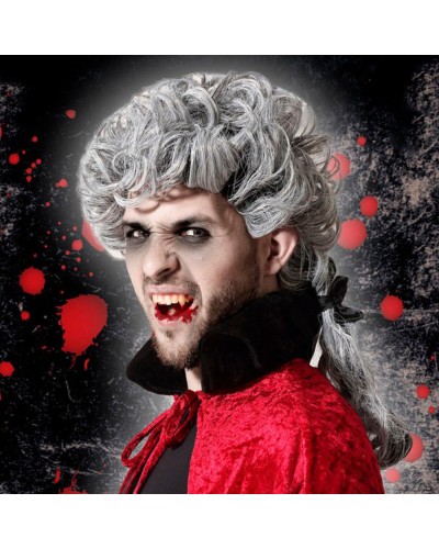Halloween peruukki Harmaa