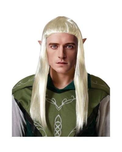 Elf Perücke Lang Blond - Kostüm Cosplay Halloween Karneval
