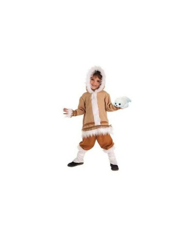 Eskimo Child Carnival Costume - Warm and Fun Winter Outfit
