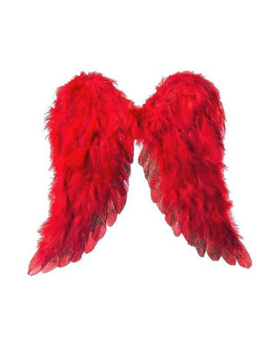 Mi Otro Yo - Alas de Ángel Rojo - 45x39 cm - Disfraz y Fiesta
