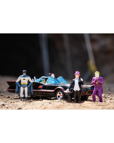 Auto Batman Batmóvil 1966 Classic 19 cm