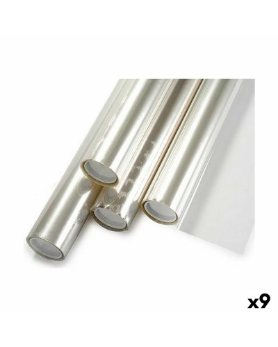 Papier Cadeau Fantaisie - Rouleau 0.62x25m - 9 pièces - Idéal pour Emballages Cadeaux
