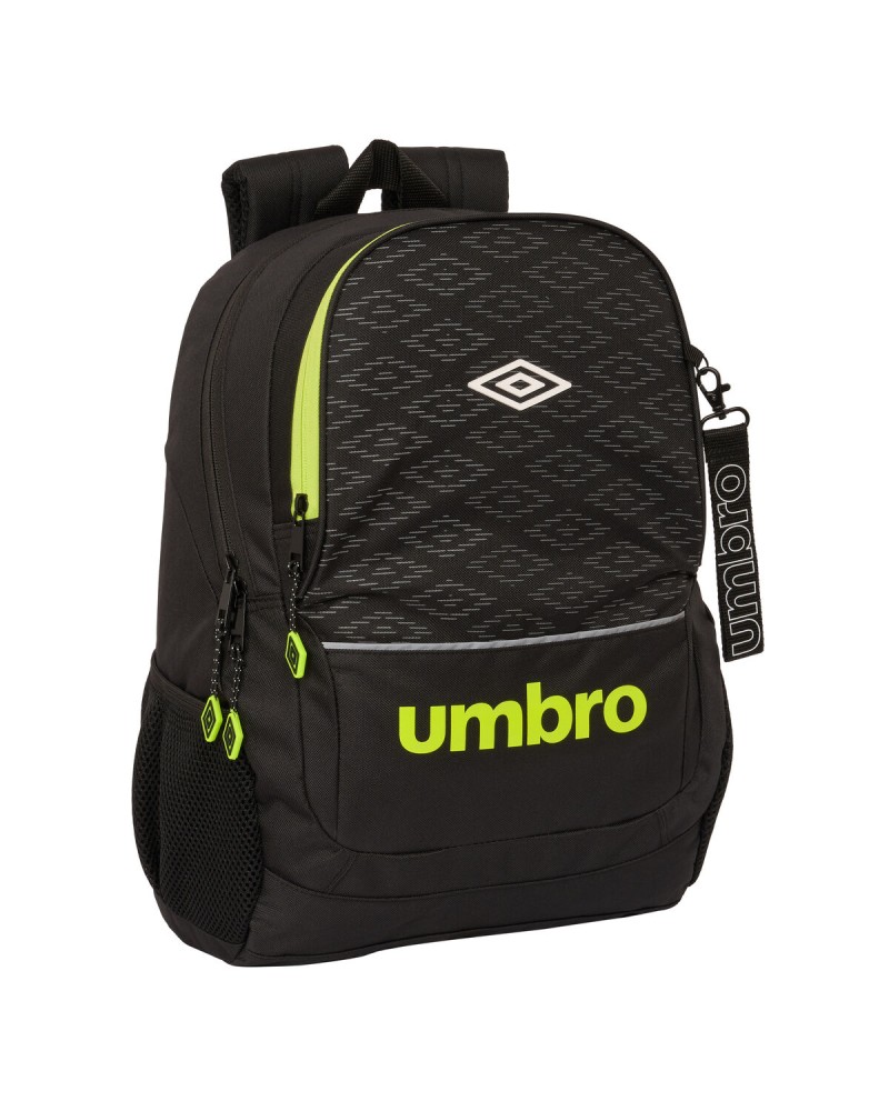 Zaino Scuola Umbro Lima Nero 32 x 44 x 16 cm