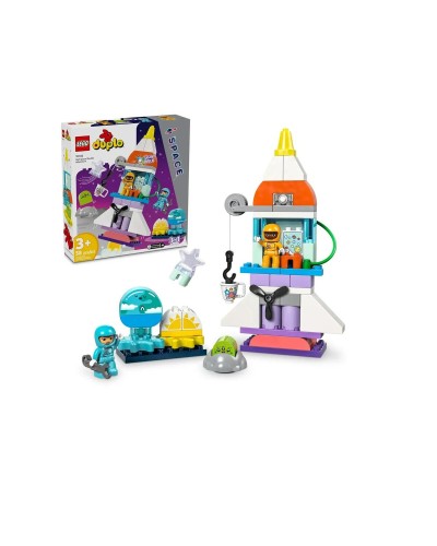 LEGO® DUPLO® Avventura Shuttle Spaziale 3in1 (10422) - 58 Pezzi
