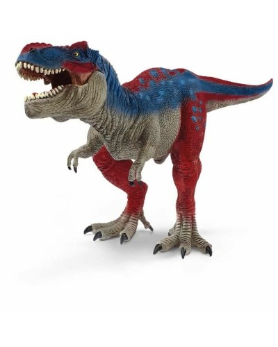 Schleich Tyrannosaurus Rex Azul Articulado - Dinosaurio Realista de Juguete
