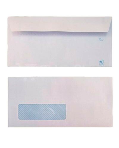 Sobres Yosan Blancos 11,5x22,5 cm - 500 Unidades - Ideales para Envíos y Oficina
