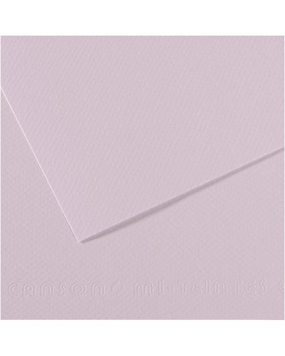 Canson Mi-Teintes Papier à Dessin Lilas 50x65 cm - 10 Feuilles
