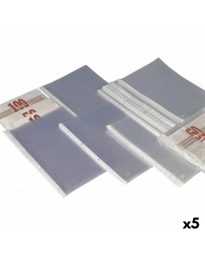 Pochettes Grafoplas A4 Transparentes Polypropylène - Lot de 5 Pièces
