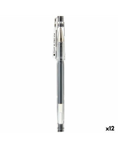 Pilot G-TEC C4 Penna Gel Nera 0.2mm - Set da 12 Scrittura Precisa
