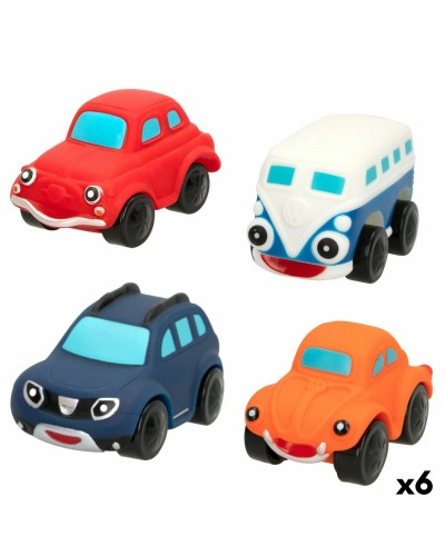 Motor Town Set Vehículos 4 Piezas - Mini Coches de Juguete para Niños
