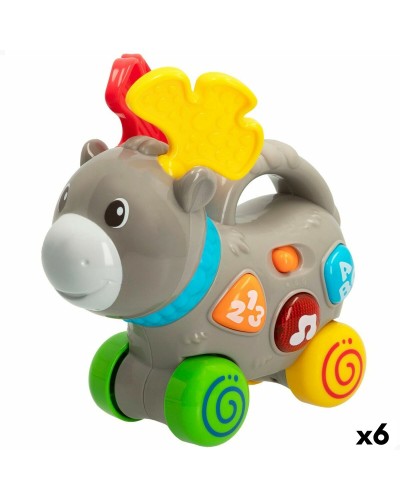Winfun Alce Juguete de Arrastre - 17cm - Diversión y Desarrollo (6uds)

