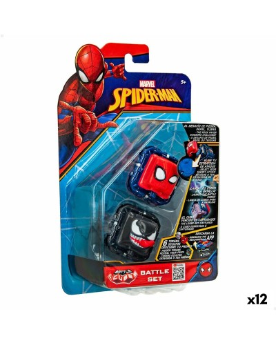Spider-Man Battle Cubes : Jeu d'Adresse Marvel - 12 Unités
