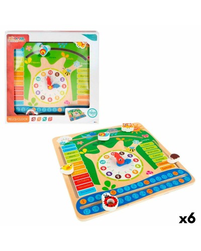 Utbildningsspel Colorbaby Kalender 30 x 30 x 3 cm (6 antal)