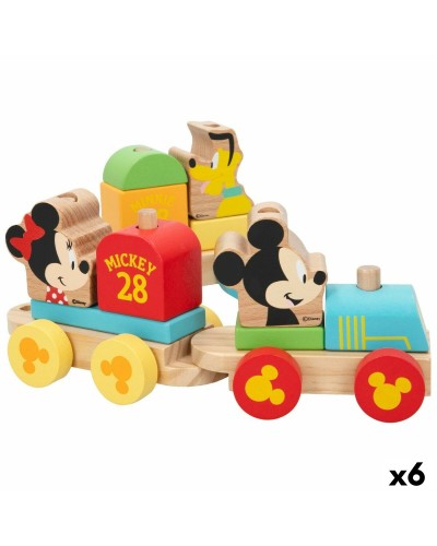 Trein Disney 14 Onderdelen (6 Stuks)