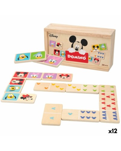 Domino Disney 12 Pieces - Educational and Fun Game for Children

