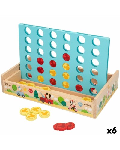 Disney Tic-Tac-Toe at 4: Set of 6 Storage Boxes, 25x16cm (37 Pieces)
