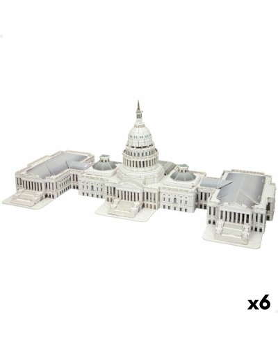Colorbaby Puzzle 3D Capitolio - 126 Piezas, 52.5x20.5x23.5 cm

