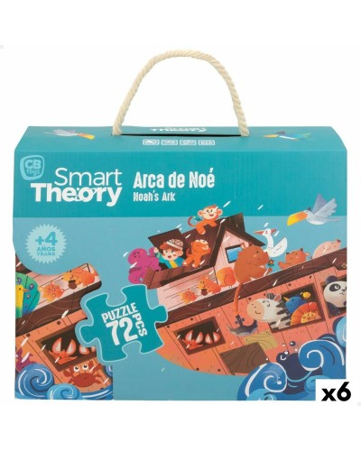 Pussel Colorbaby Noah's Ark 72 Delar 90 x 60 cm (6 antal)