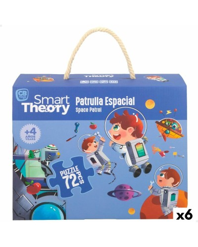 Puzzel Colorbaby Space Patrol 72 Onderdelen 90 x 60 cm (6 Stuks)