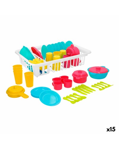 Vauvan ruokailusetti Colorbaby Lelu Kuivain 35 Kappaletta (15 osaa)