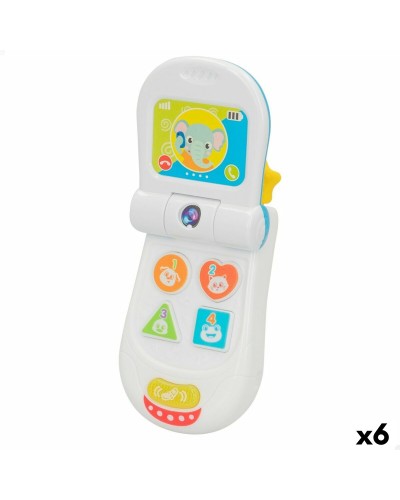 Leksakstelefon Winfun 7 x 13,5 x 4,1 cm (6 antal)