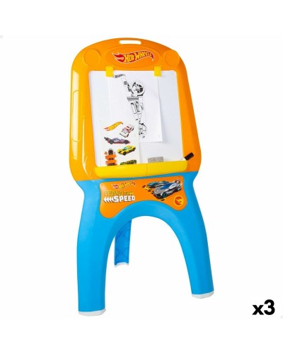 Lavagna Bianca Hot Wheels - 3 Unità 57.5x105x43cm - Bambini, Scuola
