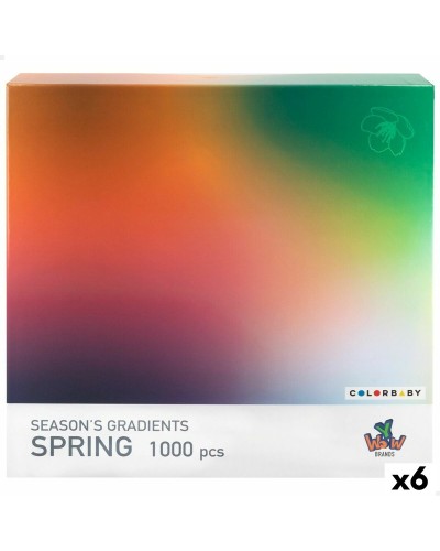 Colorbaby Season's Gradients Spring Puzzle 68x50 cm - 6 Piece Set
