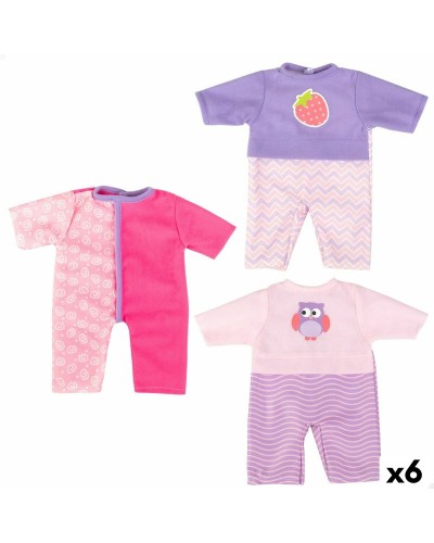 Colorbaby Puppenkleider - 3er Set x6 - Mode und Spielzubehör
