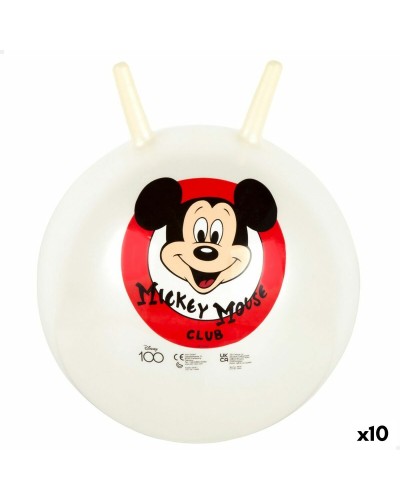 Balle Sauteuse Mickey Mouse Ø 45cm - Set de 10 Pcs - Jeux pour Enfants
