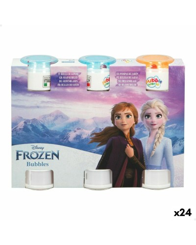 Frozen Bubble Blower Set 3pcs 60ml - Summer Games and Parties (24 Units)
