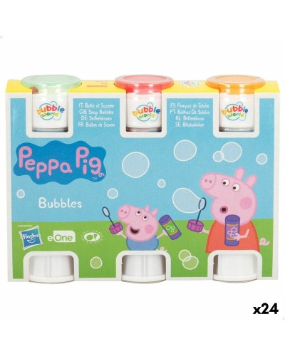 Bubble blower set Peppa Pig 3 Delar 60 ml (24 antal)